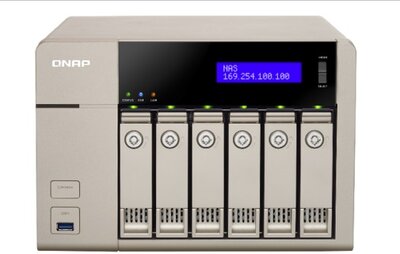 Qnap TVS-663-4G Turbo NAS
