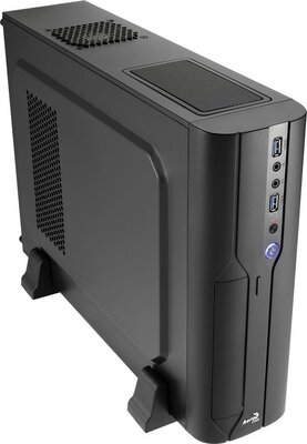 Aerocool CS-101 Slim Számítógépház - Fekete