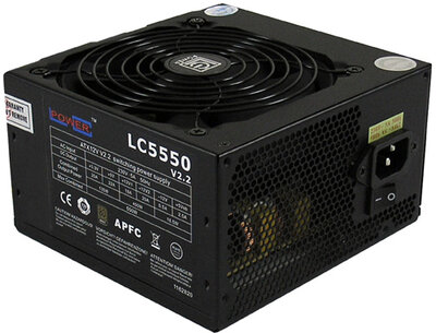 LC-Power 550W Silent Series (v2.2) Tápegység