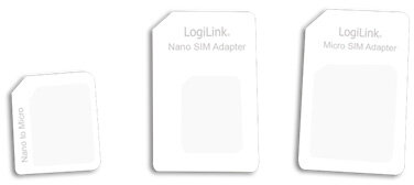 LogiLink AA0047 Dual Sim kártya adapter