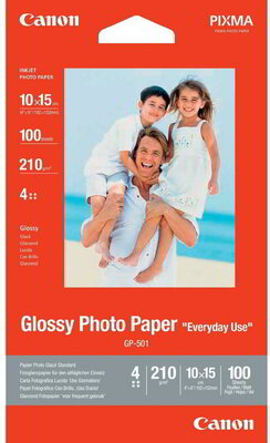CANON PIXMA Glossy Photo Paper GP-501 (10x15cm / 100 lap)
