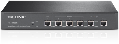 TP-Link TL-R480T+ Load balance szélessávú router