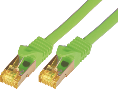 M-CAB S/FTP CAT7 kábel 1m Zöld
