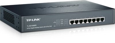 TP-Link TL-SG1008PE rack Switch