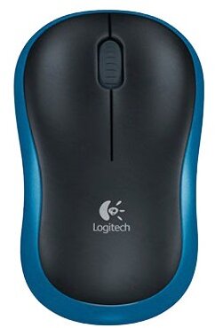 Logitech M185 Wireless Notebook Egér - Kék