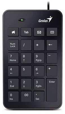 Genius Numpad i120 USB numerikus billentyűzet - Fekete