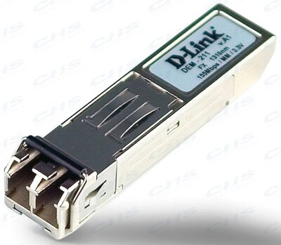 D-Link 155Mbps Multi-Mode LC SFP Transceiver (2km) for suitable Switch Series