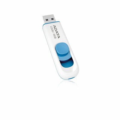 A-data 8GB C008 USB 2.0 pendrive - Fehér