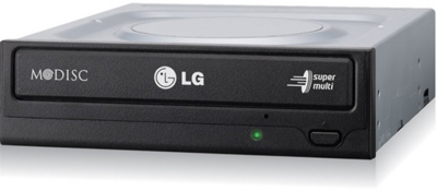 LG GH24NSD1 belső 5,25" DVD író SATA fekete OEM