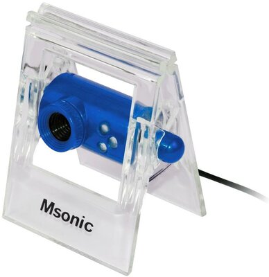 MSONIC Webkamera mikrofonnal Kék (MR1803B)