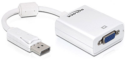 Delock Adapter Displayport male > VGA 15pin female