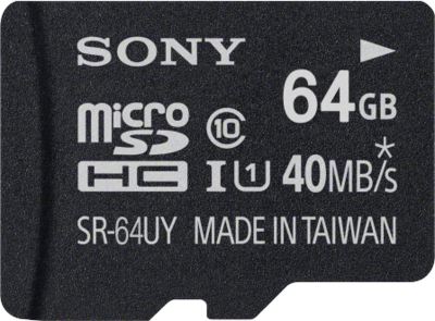 Sony 64GB SR-UY3A microSDXC UHS-I memóriakártya + SD adapter