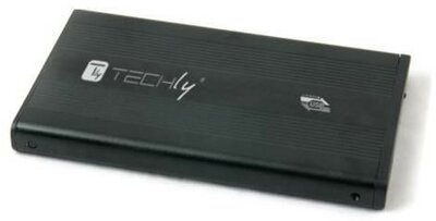 Techly 308486 2.5" USB 3.0 Külső HDD/SSD ház Fekete