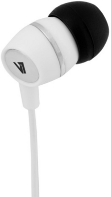 V7 3.5mm Mikrofonos Fülhallgató - Fehér