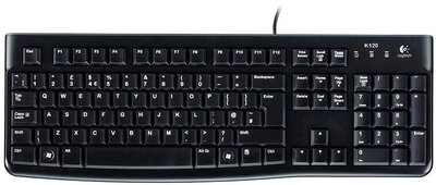 Logitech K120 USB US billentyűzet (Amerikai kiosztás)