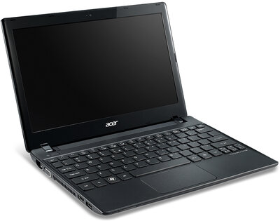 Acer Travelmate B11 (TMB117-M-C157) - 11.6" HD, Pentium QuadCore N3710, 4GB, 128GB SSD, Linux - Fekete Üzleti Laptop