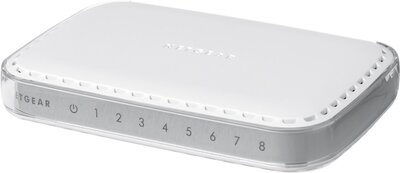 Netgear GS608-400PES 8-Port Platinum Ethernet Switch - Fehér