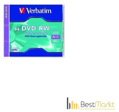 VERBATIM DVDVU+4  DVD+RW normál tok