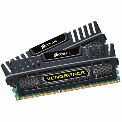 Corsair 8GB /1600 Vengeance Black DDR3 RAM KIT (2x4GB)