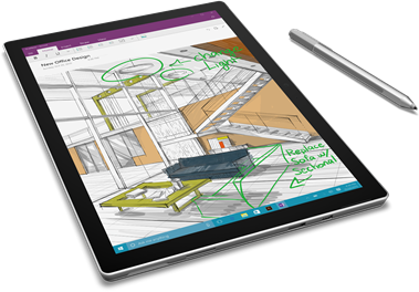 Microsoft Surface Pro 4 12.3" 128GB WiFi Tablet Ezüst + Win 10 Pro (ENG)