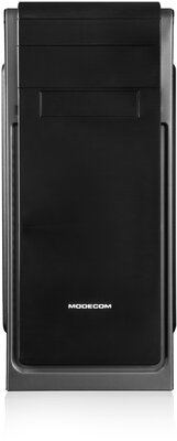 Modecom HARRY 3 Midi torony Számítógépház - Fekete