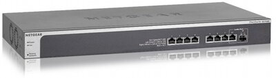 Netgear ProSAFE XS708Ev2 Smart 10GbE Plus Switch - Ezüst/Fekete
