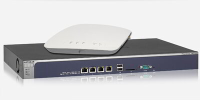 Netgear WC7500 ProSAFE Wireless Controller + 5db WAC720 ProSAFE Business 2x2 Wireless-AC Access Point