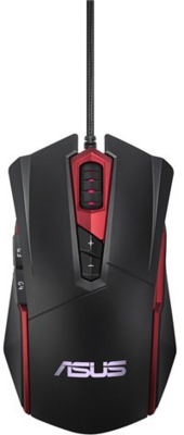 Asus Espada GT200 Gaming Egér - Fekete-Piros