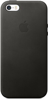 Apple iPhone 5/5S/SE gyári bőr hátlap tok - Fekete