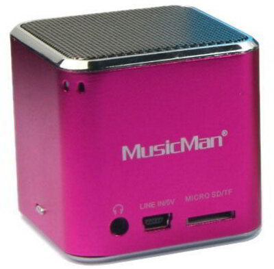 Technaxx MusicMan Mini Wireless SoundStation BT-X2 Pink