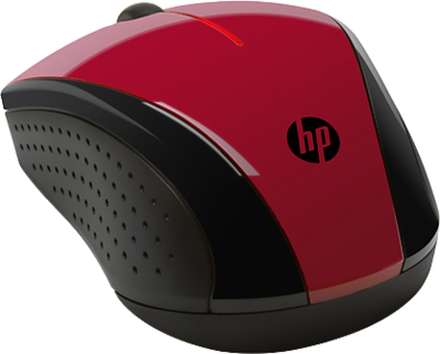 HP X3000 Wireless Optikai egér Piros