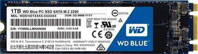 Western Digital 1TB Blue Series 2.5" M.2 2280 SATA SSD