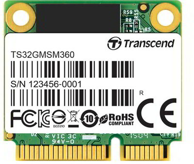 Transcend 32GB MSM360 mSATA mini SSD