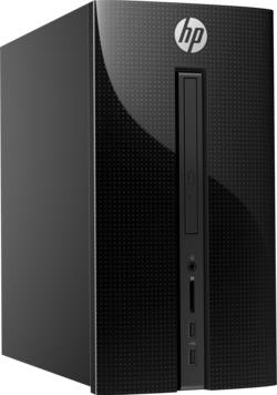 HP 460-P055NN MT Számítógép - Fekete Win10H
