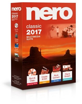 Ahead NERO 2017 Classic Multimedia Suite HUN dobozos szoftver