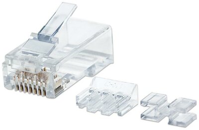 Intellinet RJ45 8P8C Cat6A UTP moduláris csatlakozó 80db
