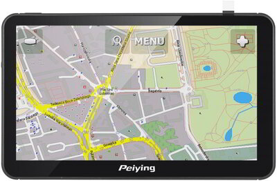 Lechpol Peiying PY-GPS7012 7.0" GPS navigáció (13 európai ország térképével)