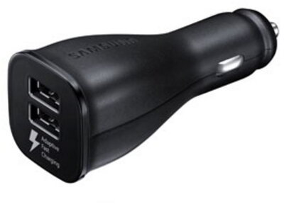 Samsung EP-LN920BBE Autós töltő 2A (2x USB) Fekete