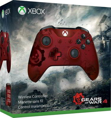 Microsoft Xbox One Wireless Controller GoW4 Crimson Omen Limited Edition