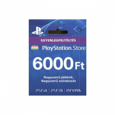Sony PSN PlayStation Live Card (PS4) - 6000 Ft