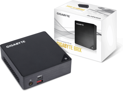 Gigabyte Brix GB-BKI3A-7100 Mini PC - Fekete