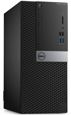 Dell Optiplex 5040 MT Asztali számítógép - Fekete - Linux (5040MT-14)