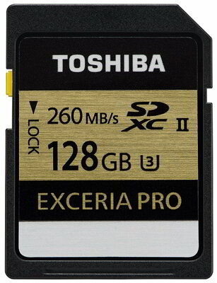 Toshiba 128GB Exceria Pro Gold N101 SDXC UHS-II memóriakártya