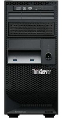 Lenovo ThinkServer TS150 torony szerver - Fekete
