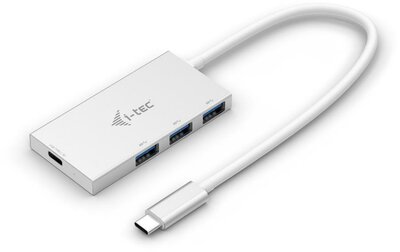 i-tec C31HUB3PD USB 3.1 Type-C HUB (3+1 port) Fehér