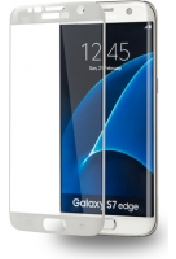 AZURI AZSPTGEDGESAG935-WHT Edge2Edge Samsung Galaxy S7 edge Edzett Üveg Kijelzővédő - Fehér