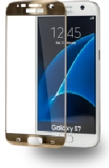 AZURI AZSPTGEDGESAG930-GLD Edge2Edge Samsung Galaxy S7 Edzett Üveg Kijelzővédő - Arany