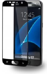 AZURI AZSPTGEDGESAG930-BLK Edge2Edge Samsung Galaxy S7 Edzett Üveg Kijelzővédő - Fekete