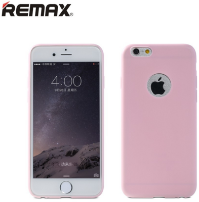 REMAX JELLY RM00718 iPhone 6-6S Hátlap Tok - Pink