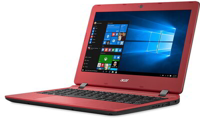 ACER ASPIRE ES1-132-C96V 11" Mini Laptop - Piros
